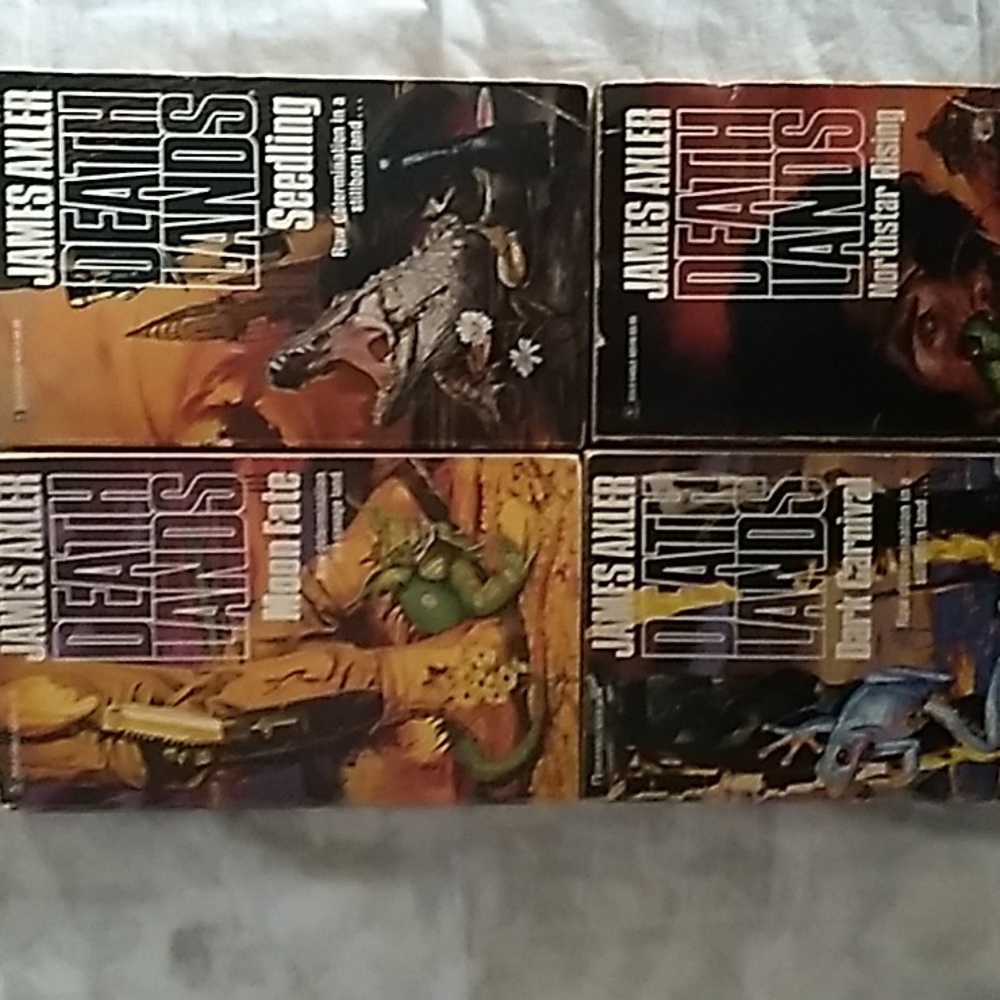 James axler deathlands series 7 book lot #2